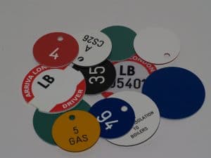 engraved commercial fobs