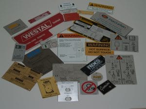engraved plastic safety signs