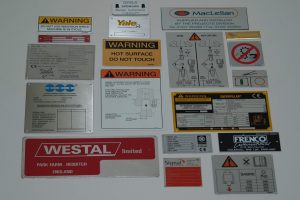 engraved safety signs